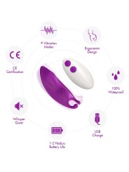 ARMONY HONEYBEE PANTIES VIBRADOR PUNTO G CONTROL REMOTO VIOLETA