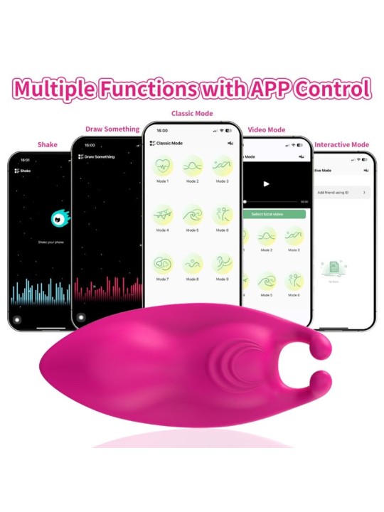 ARMONY HONEYBEE PANTIES VIBRADOR PUNTO G FUCSIA APP GRATUITA