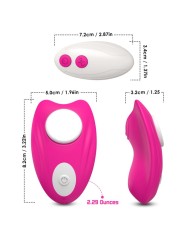 ARMONY BUTTERFLY PANTIES VIBRADOR CONTROL REMOTO ROSA