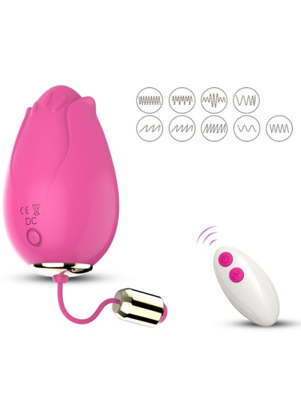 ARMONY MANDALA HUEVO VIBRADOR PUNTO G CONTROL REMOTO FUCSIA