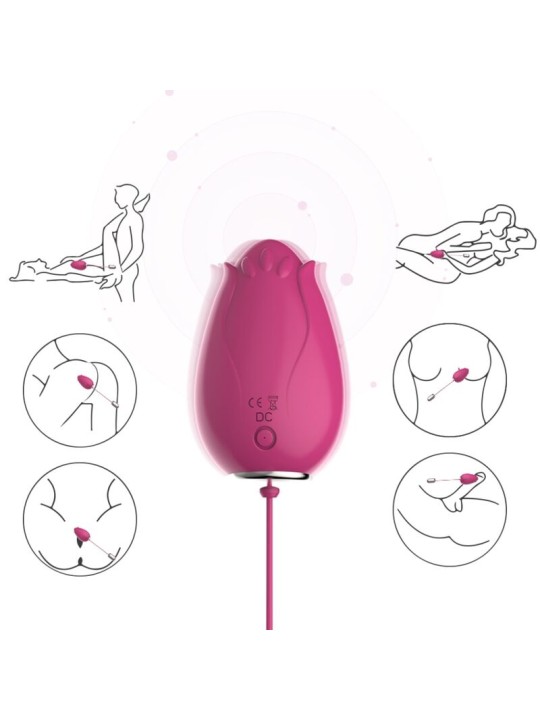 ARMONY MANDALA HUEVO VIBRADOR PUNTO G CONTROL REMOTO FUCSIA