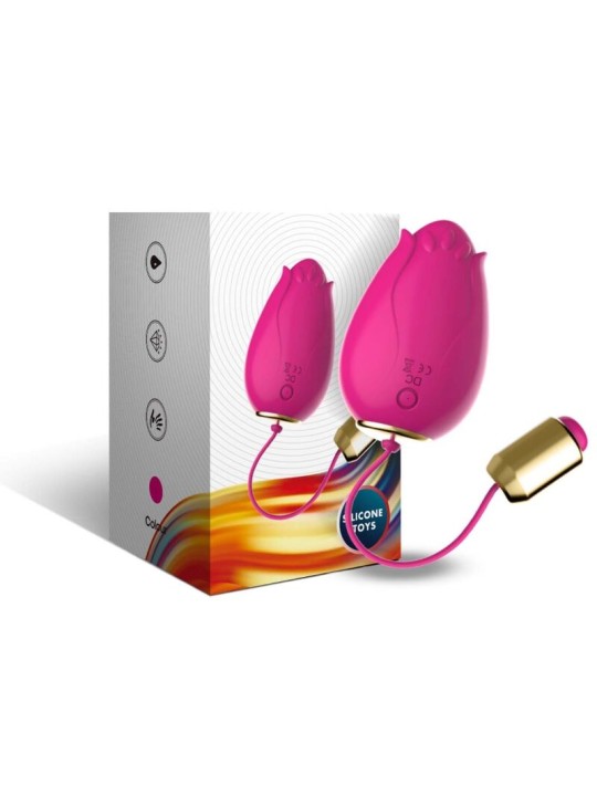 ARMONY MANDALA HUEVO VIBRADOR PUNTO G CONTROL REMOTO FUCSIA