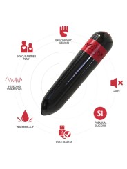 ARMONY ROCKET BALA VIBRADORA CONTROL REMOTO NEGRO