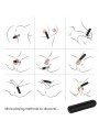 ARMONY WARHEAD BALA VIBRADORA CONTROL REMOTO NEGRO 2 CM X 88 CM