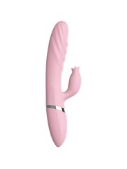 ARMONY VIBRADOR THRUSTING CON LENGUA EFECTO CALOR ROSA