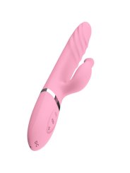 ARMONY VIBRADOR THRUSTING CON LENGUA EFECTO CALOR ROSA