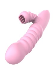ARMONY VIBRADOR MULTIFUNCION CON LENGUA ESTIMULADORA EFECTO CALOR ROSA