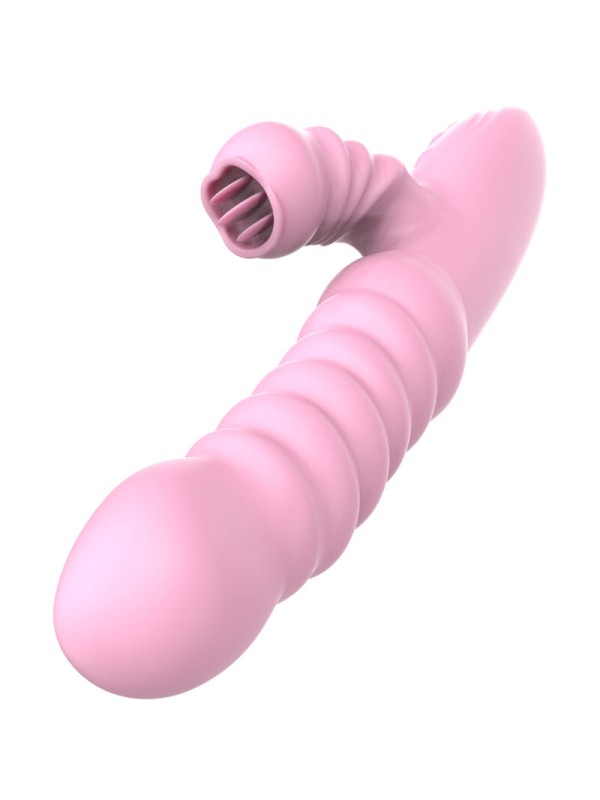 ARMONY VIBRADOR MULTIFUNCION CON LENGUA ESTIMULADORA EFECTO CALOR ROSA