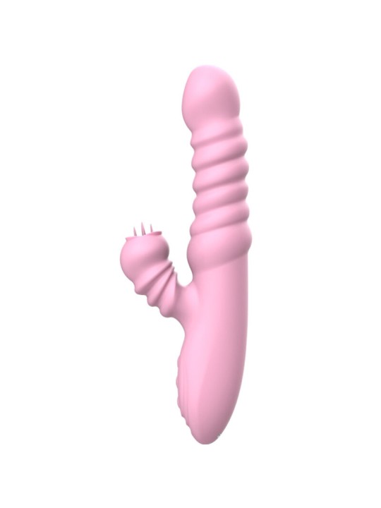 ARMONY VIBRADOR MULTIFUNCION CON LENGUA ESTIMULADORA EFECTO CALOR ROSA