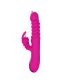 ARMONY VIBRADOR MULTIFUNCION RABBIT DOBLE LENGUA EFECTO CALOR FUCSIA