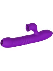 ARMONY FULLY GSPOT VIBRADOR RABBIT CON LENGUA ESTIMULADORA EFECTO CALOR VIOLETA
