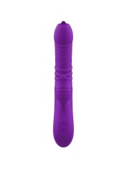 ARMONY FULLY GSPOT VIBRADOR RABBIT CON LENGUA ESTIMULADORA EFECTO CALOR VIOLETA