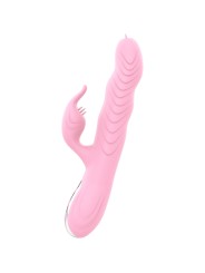 ARMONY MARCIA VIBRADOR THRUSTING DOBLE LENGUA EFECTO CALOR ROSA