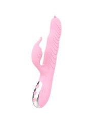 ARMONY MARCIA VIBRADOR THRUSTING DOBLE LENGUA EFECTO CALOR ROSA
