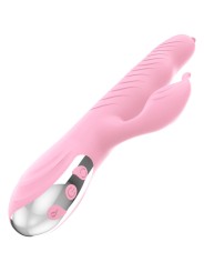 ARMONY MARCIA VIBRADOR THRUSTING DOBLE LENGUA EFECTO CALOR ROSA