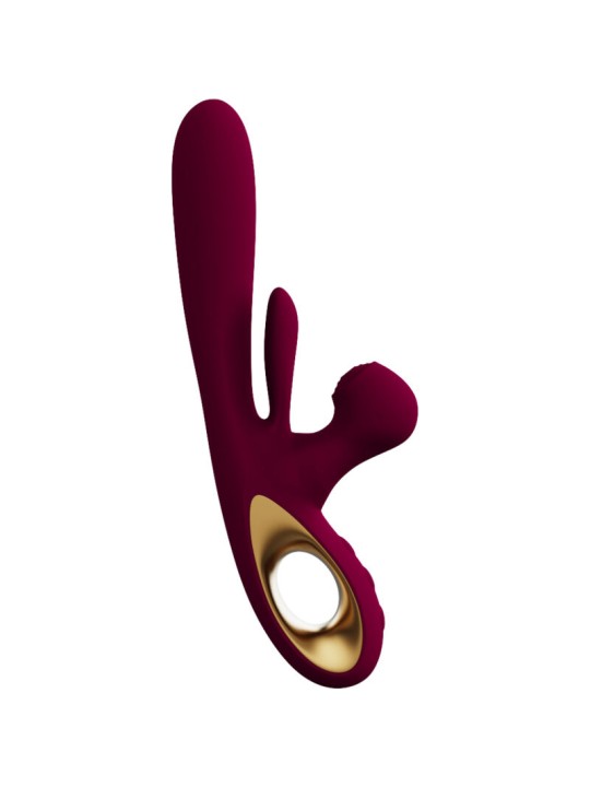ARMONY IMPACT SWING VIBRADOR ESTIMULADOR DUAL MODELO 1 BURDEOS