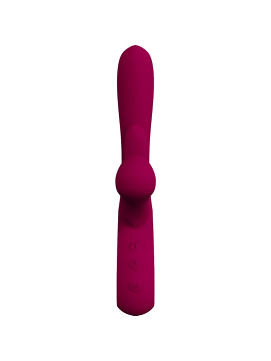 ARMONY IMPACT SWING VIBRADOR ESTIMULADOR DUAL MODELO 1 BURDEOS