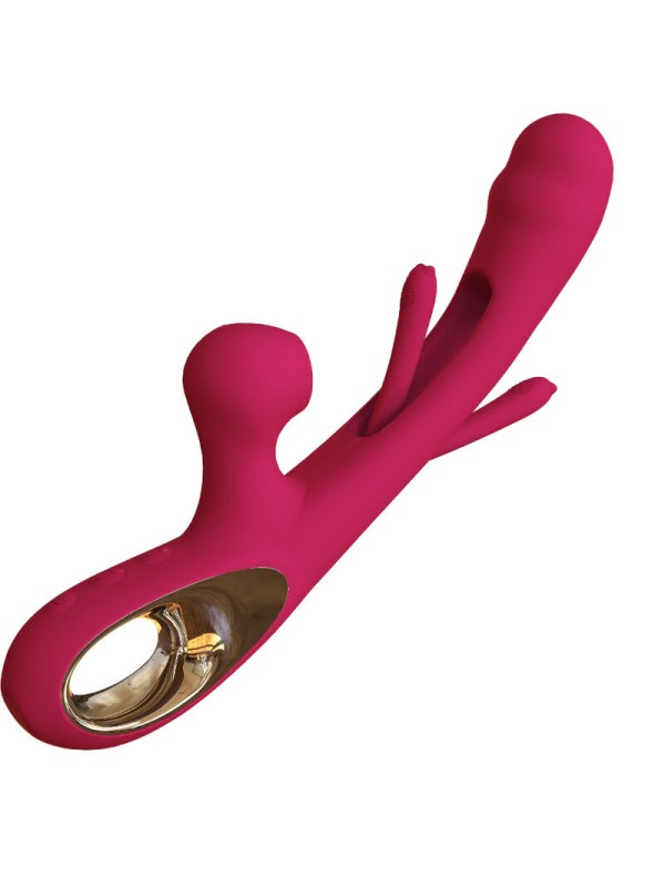ARMONY IMPACT SWING VIBRADOR ESTIMULADOR DUAL MODELO 2 BURDEOS