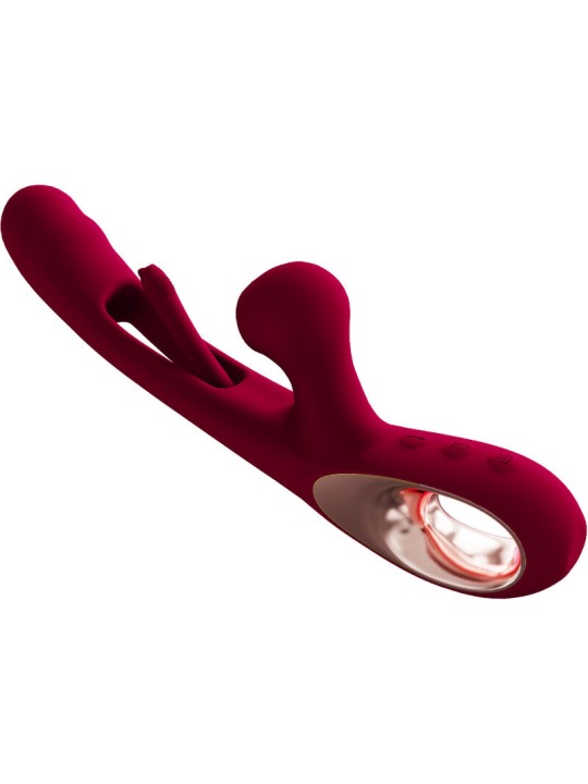 ARMONY IMPACT SWING VIBRADOR ESTIMULADOR DUAL MODELO 2 BURDEOS