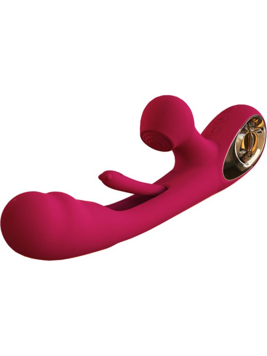 ARMONY IMPACT SWING VIBRADOR ESTIMULADOR DUAL MODELO 2 BURDEOS