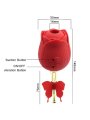 ARMONY BUTTERFLY FLOWER SUCCIONADOR ROJO