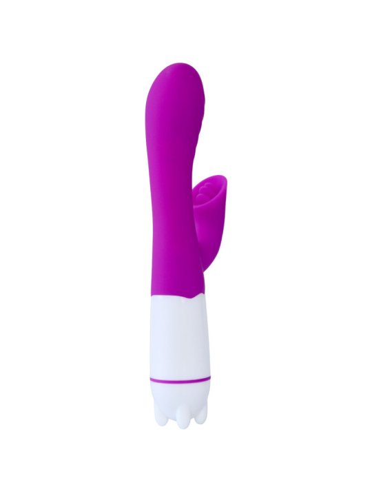 ARMONY HAPPY VIBRADOR ESTIMULADOR CON LENGUA RECARGABLE VIOLETA