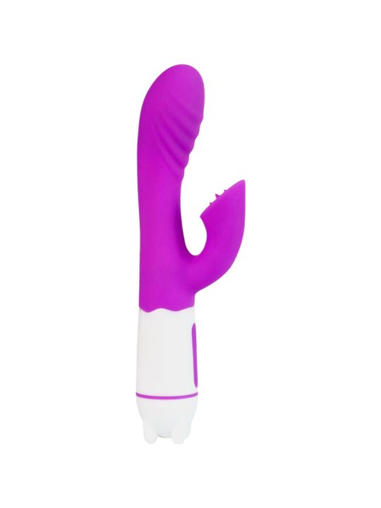 ARMONY HAPPY VIBRADOR ESTIMULADOR CON LENGUA RECARGABLE VIOLETA