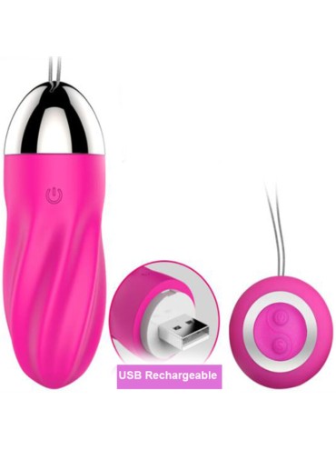 ARMONY SWEETY HUEVO VIBRADOR ESPIRAL CONTROL REMOTO ROSA