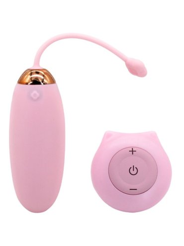 ARMONY KITTY FUN HUEVO VIBRADOR CONTROL REMOTO 10 VIBRACIONES ROSA