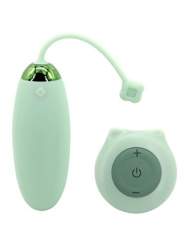 ARMONY KITTY FUN HUEVO VIBRADOR CONTROL REMOTO 10 VIBRACIONES VERDE