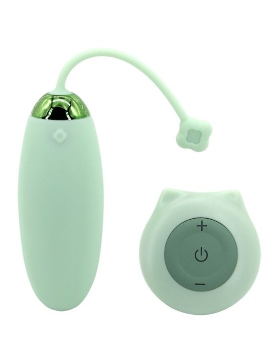ARMONY KITTY FUN HUEVO VIBRADOR CONTROL REMOTO 10 VIBRACIONES VERDE