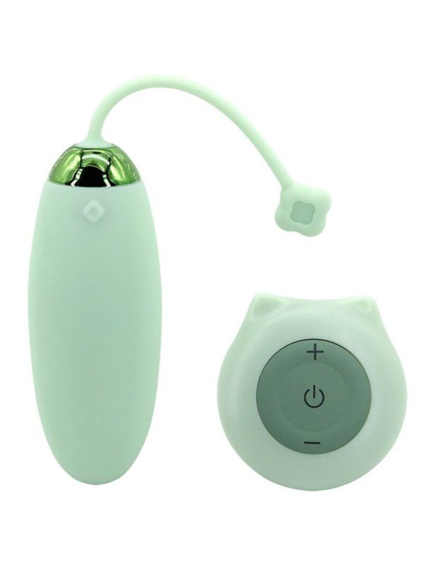 ARMONY KITTY FUN HUEVO VIBRADOR CONTROL REMOTO 10 VIBRACIONES VERDE