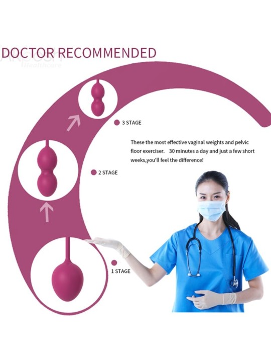ARMONY ANABIOSIS PESAS VAGINALES 3 NIVELES BUGAMBILLA