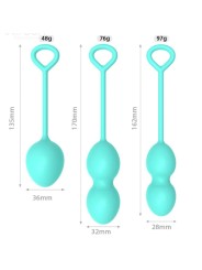 ARMONY ANABIOSIS PESAS VAGINALES 3 NIVELES VERDE