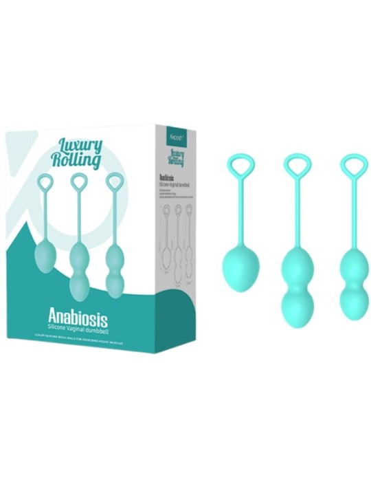 ARMONY ANABIOSIS PESAS VAGINALES 3 NIVELES VERDE