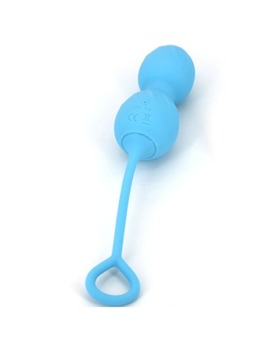 ARMONY BLOSSOMS PESAS VAGINALES VIBRADOR CONTROL REMOTO 10 VIBRACIONES AZUL