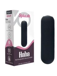 ARMONY SPLASH HAHA BALA VIBRADORA SILICONA 10 VIBRACIONES 75 X 19 CM NEGRO