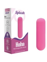 ARMONY SPLASH HAHA BALA VIBRADORA SILICONA 10 VIBRACIONES 75 X 19 CM ROSA