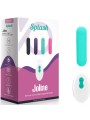 ARMONY SPLASH JOLINE BALA VIBRADORA SILICONA CONTROL REMOTO 10 VIBRACIONES 65 X 15 CM VERDE