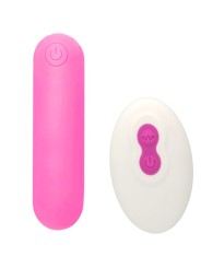 ARMONY SPLASH JOLINE BALA VIBRADORA SILICONA CONTROL REMOTO 10 VIBRACIONES 65 X 15 CM ROSA