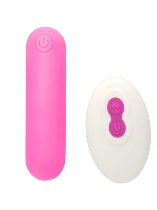 ARMONY SPLASH JOLINE BALA VIBRADORA SILICONA CONTROL REMOTO 10 VIBRACIONES 65 X 15 CM ROSA