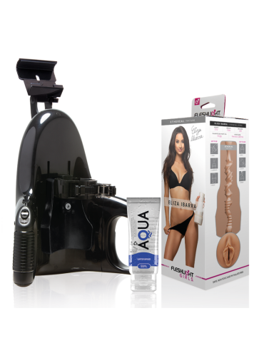 FLESHLIGHT ELIZA IBARRA VAGINA UNIVERSAL LAUNCH LUBRICANTE AQUA QUALITY 50 ML