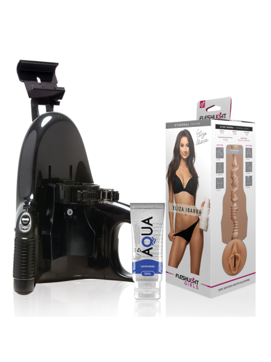 FLESHLIGHT ELIZA IBARRA VAGINA UNIVERSAL LAUNCH LUBRICANTE AQUA QUALITY 50 ML