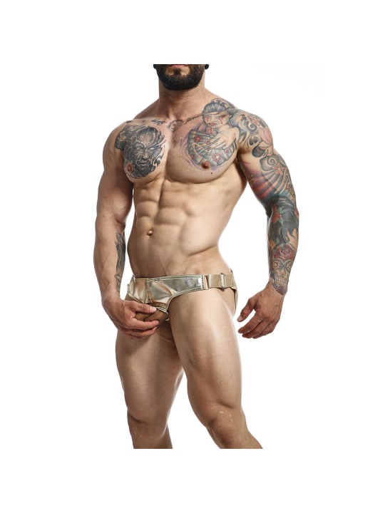 MOB DNGEON JOCKSTRAP ANILLO PARA EL PENE DORADO TALLA UNICA
