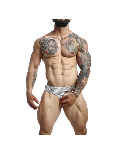 MOB DNGEON JOCKSTRAP ANILLO PARA EL PENE PLATEADO TALLA UNICA