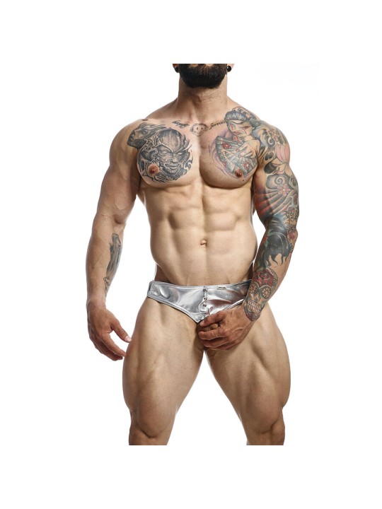 MOB DNGEON JOCKSTRAP ANILLO PARA EL PENE PLATEADO TALLA UNICA