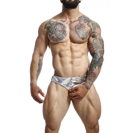 MOB DNGEON JOCKSTRAP ANILLO PARA EL PENE PLATEADO TALLA UNICA