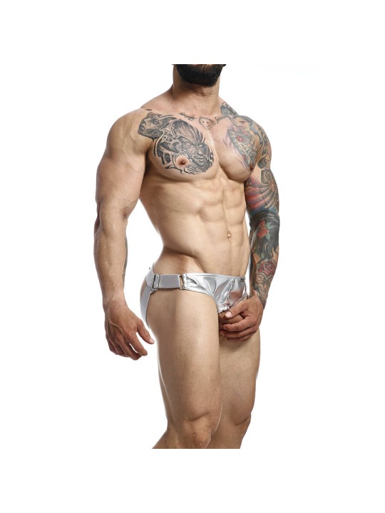 MOB DNGEON JOCKSTRAP ANILLO PARA EL PENE PLATEADO TALLA UNICA