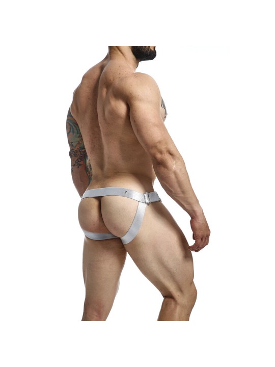 MOB DNGEON JOCKSTRAP ANILLO PARA EL PENE PLATEADO TALLA UNICA