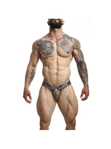 MOB DNGEON JOCKSTRAP A PRESION GRIS TALLA UNICA